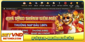 nạp tiền tại Betvnd