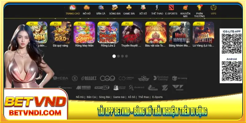Tải app Betvnd - Bùng nổ trải nghiệm trên di động