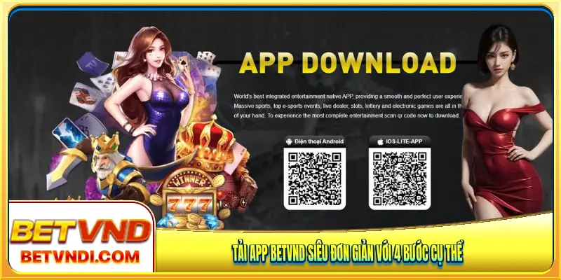 Tải app Betvnd siêu đơn giản với 4 bước cụ thể